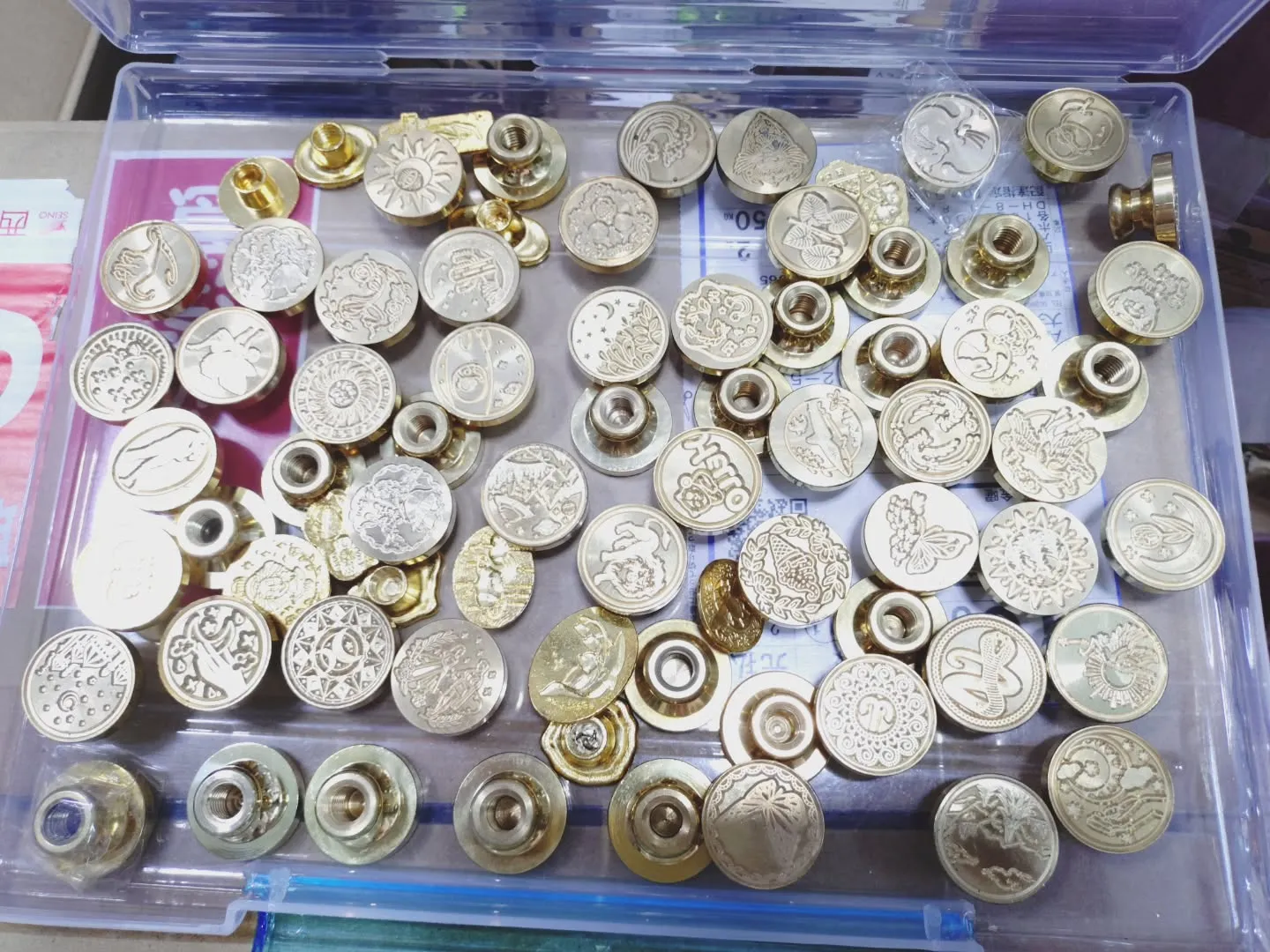 イベント限定でシーリングスタンプ定価1500円〜2000円が...