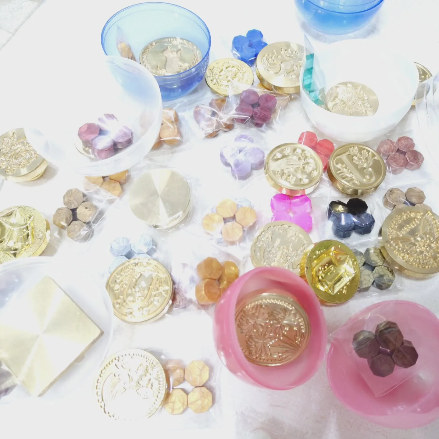 シーリングスタンプ&ワックスがついたガチャガチャ初めました！...