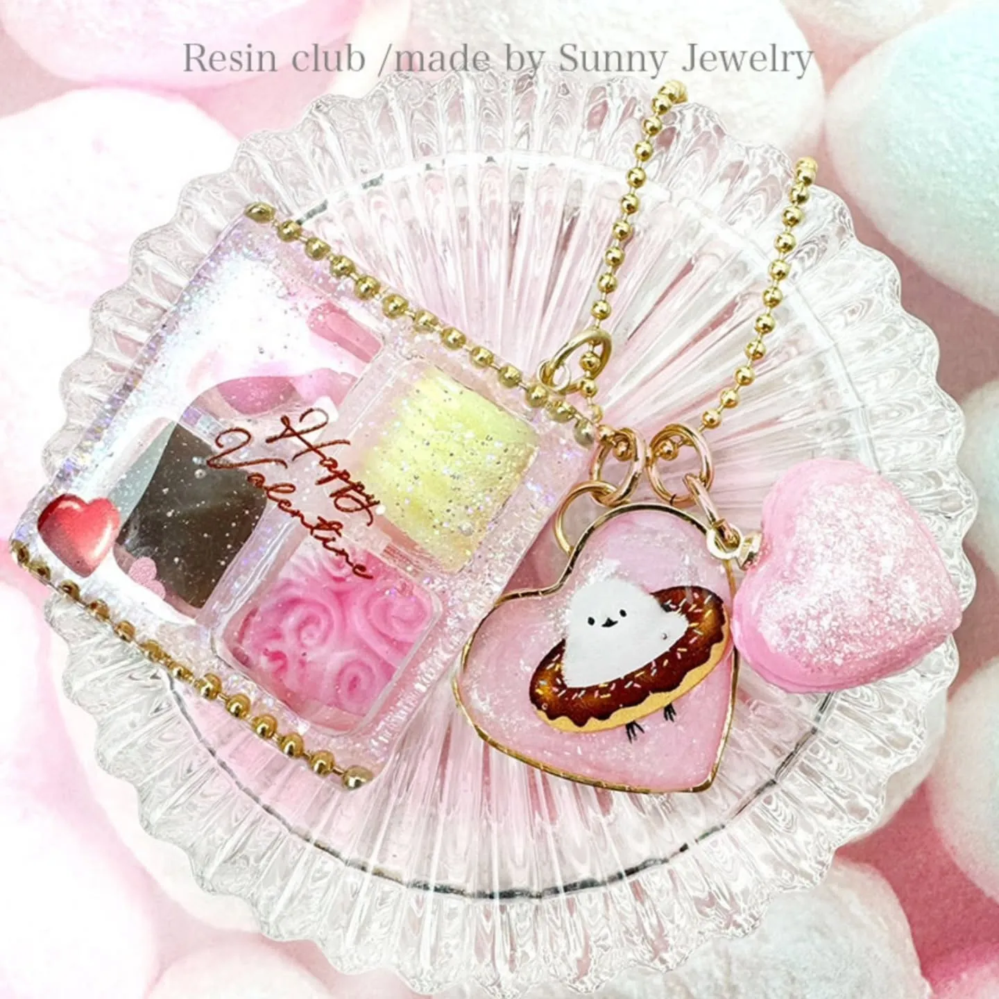 レジンクラブの今月の新作をアップしました！