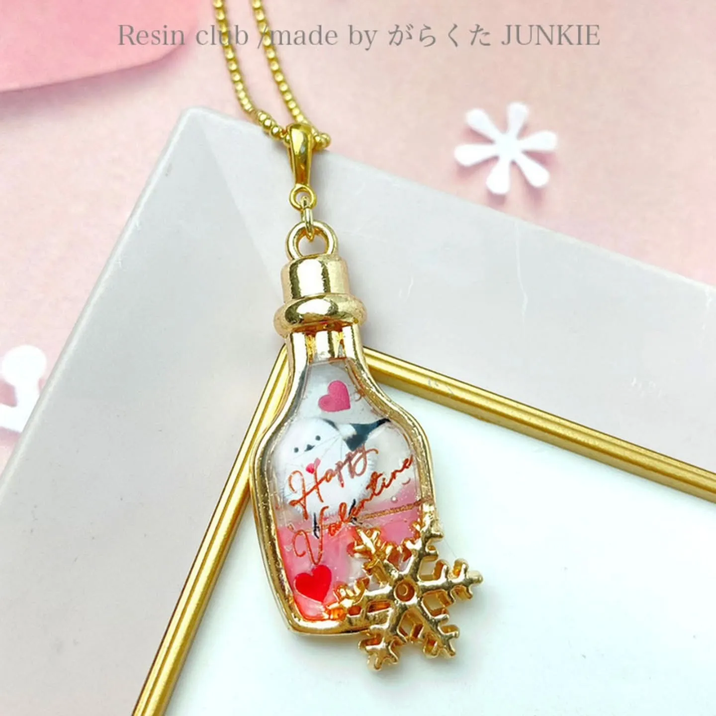 レジンクラブの今月の新作をアップしました！