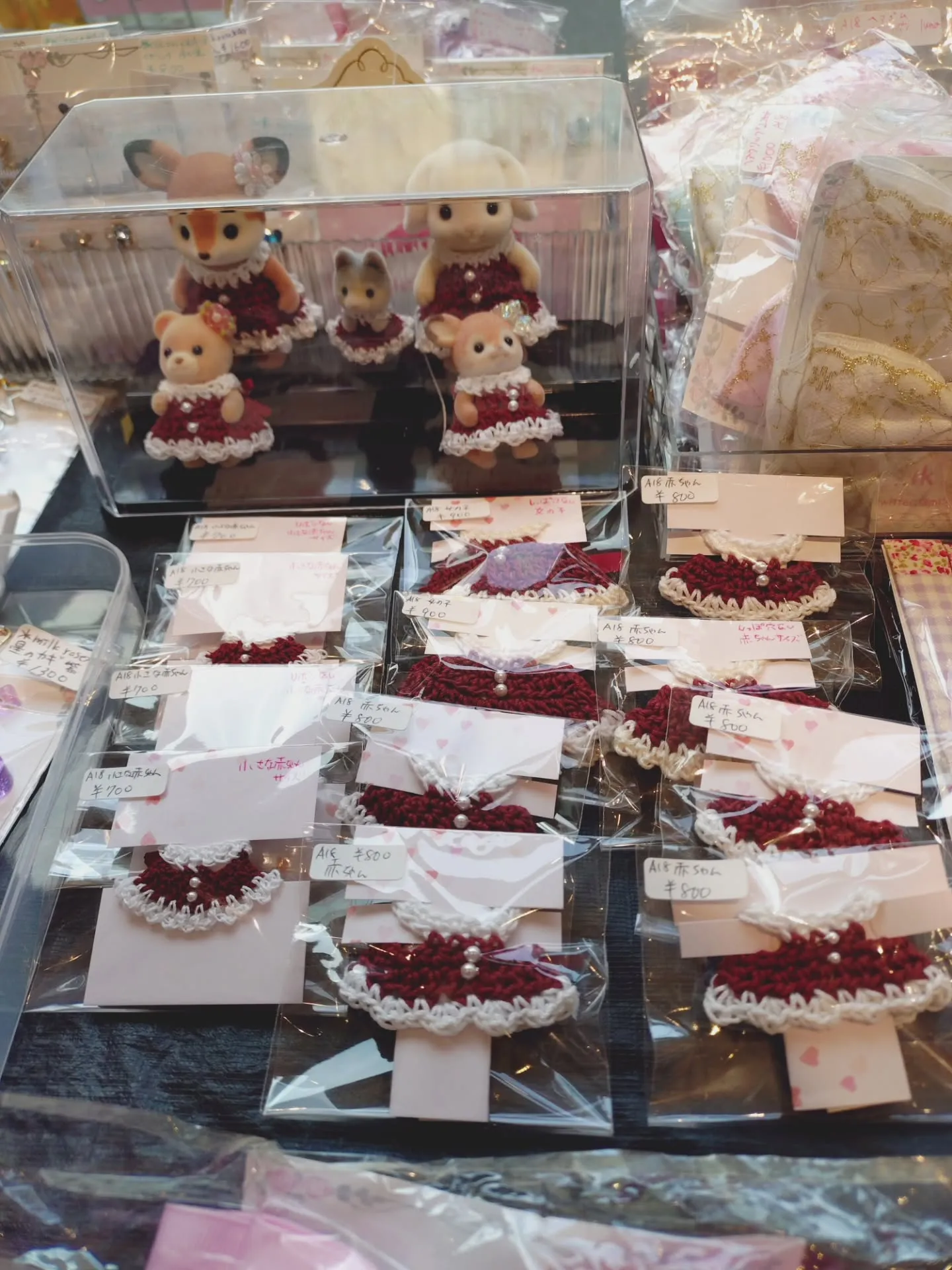 本日メイカーズピアにてレジン体験、クリスマスセットなどのレジ...