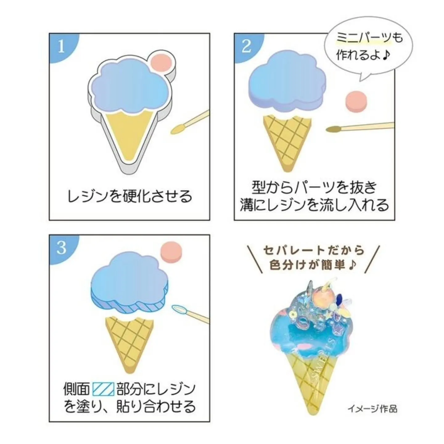 ネットにてセパレートモールドの販売を開始しました！店頭ででも...