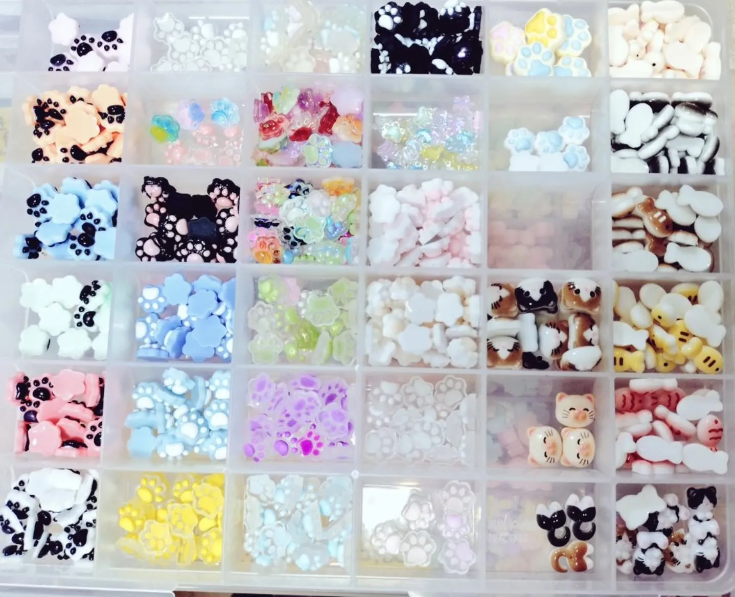 ミニチュアのパーツを在庫を補充しました！