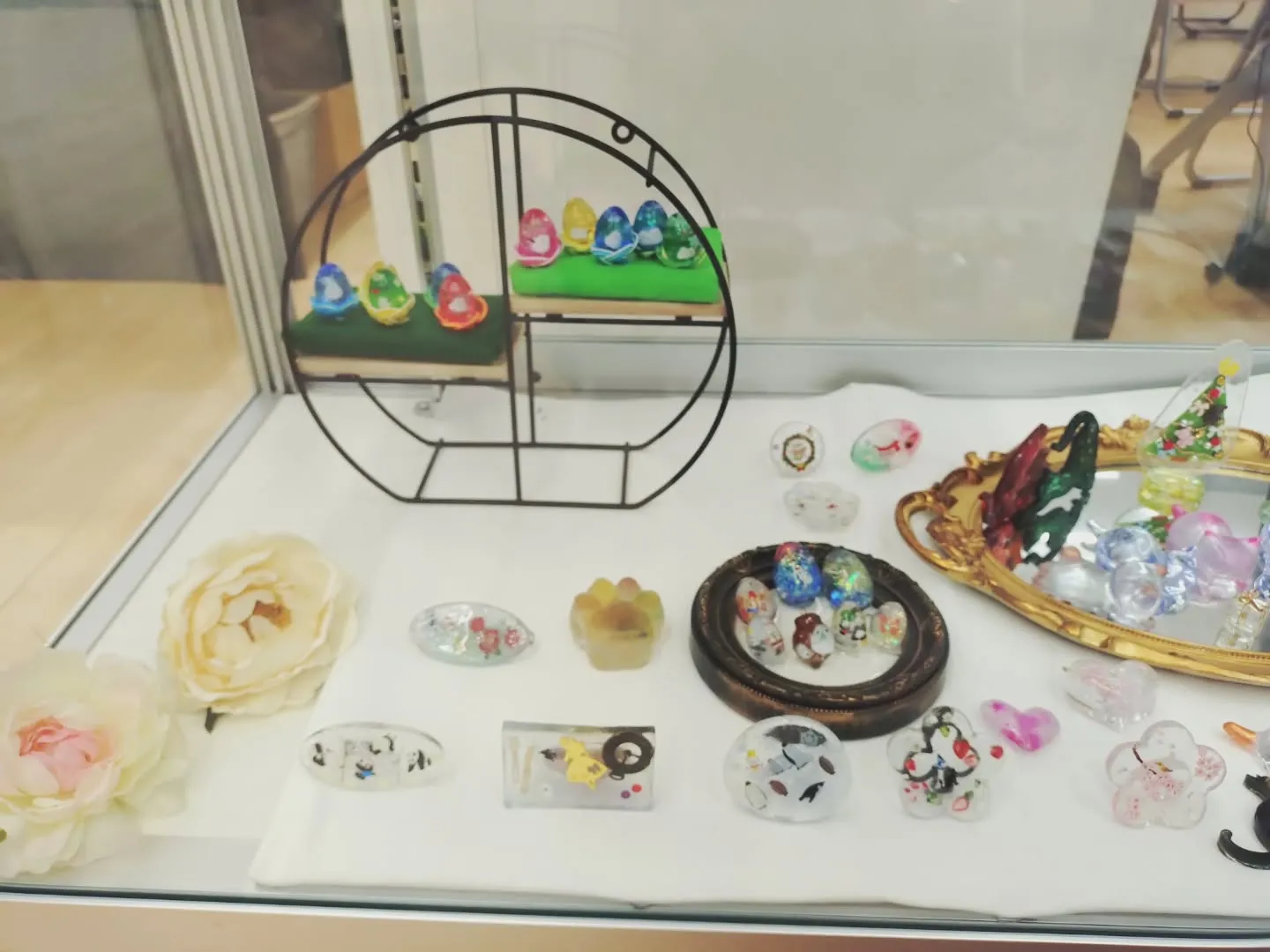 24.25日は、小牧レジンアクセサリーサークルで