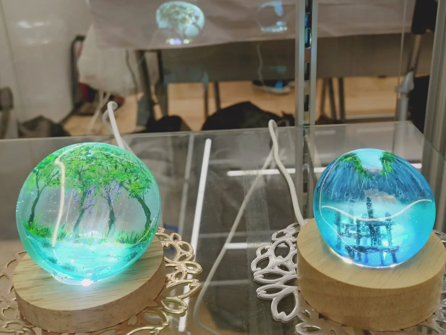 24.25日は、小牧レジンアクセサリーサークルで