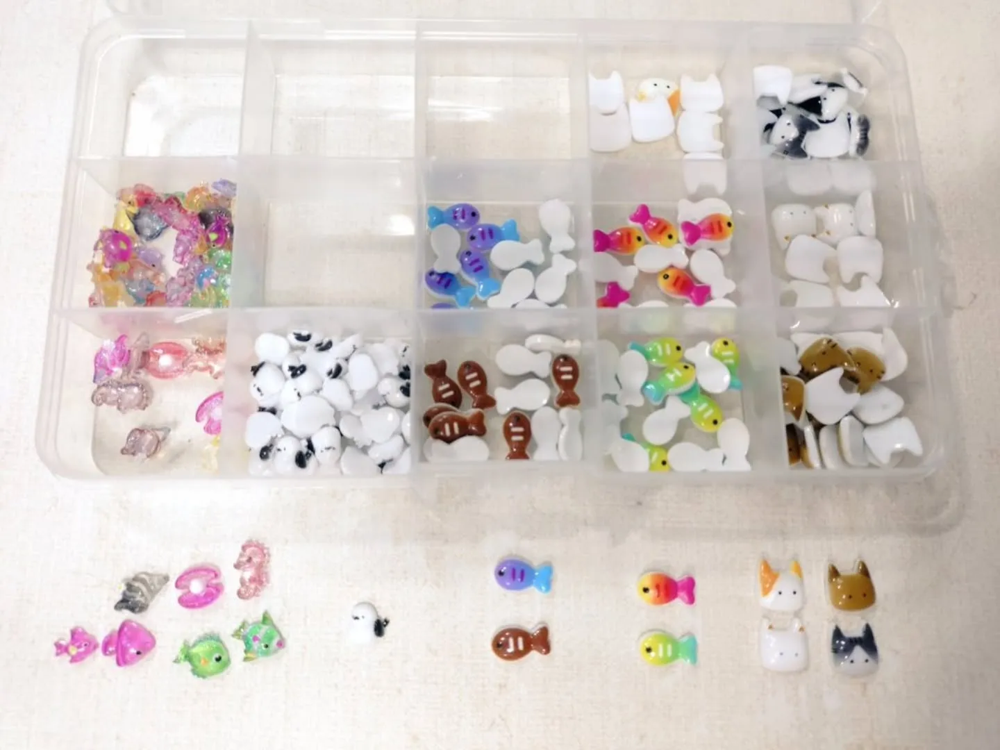 新しい貼り付け&封入パーツに使えるパーツが入荷しました!猫🐱...