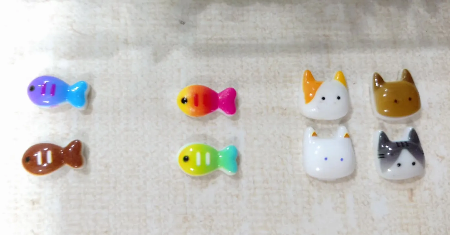 新しい貼り付け&封入パーツに使えるパーツが入荷しました！猫🐱...