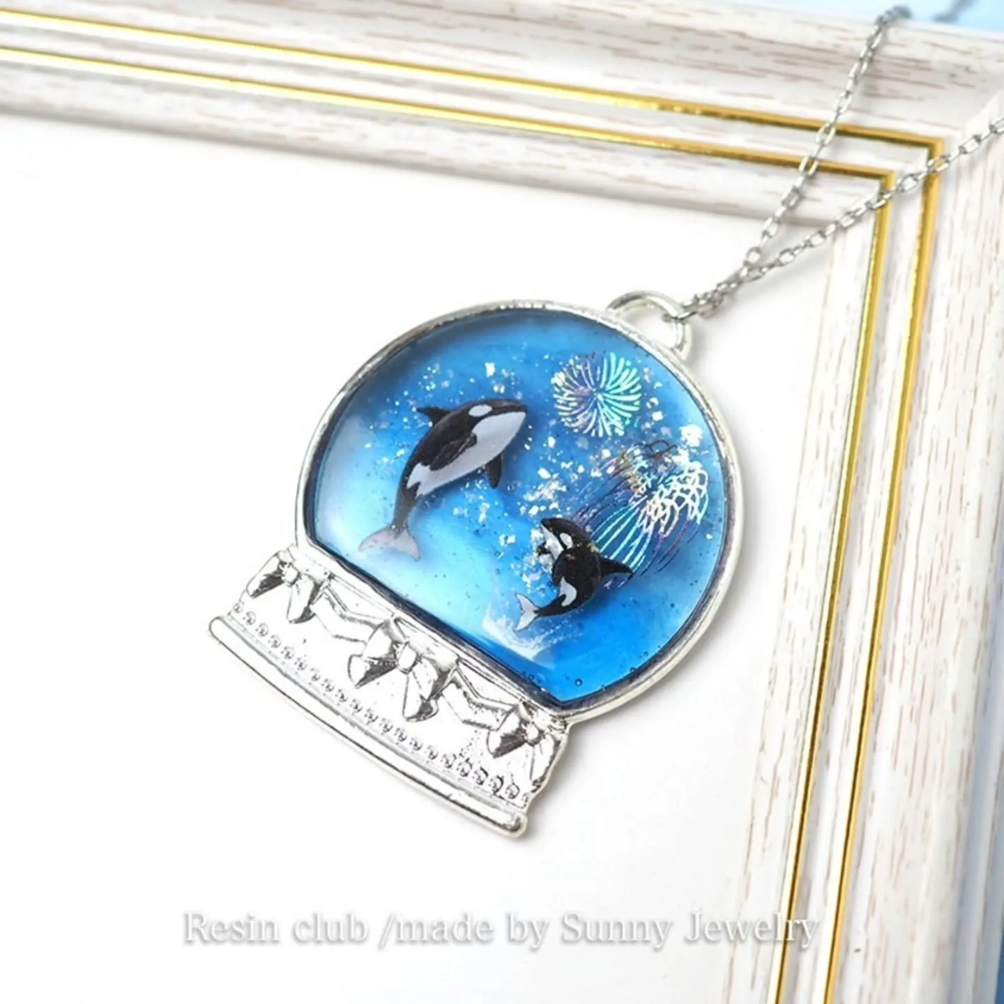 レジンクラブの新商品、シャチが入荷しております！