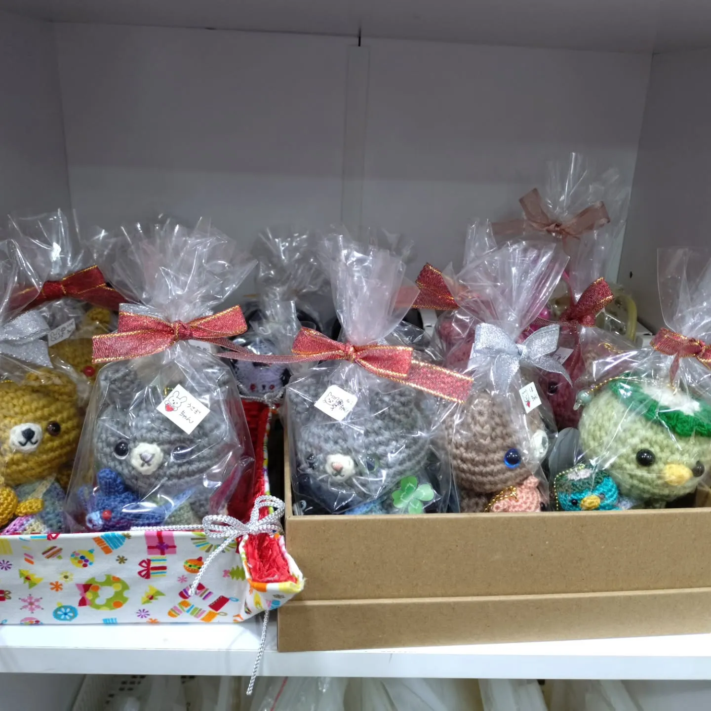 本店にてあみぐるみ作家様が納品してくださいました！