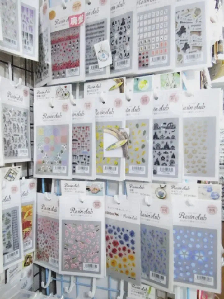 レジンクラブのシールはたくさんの種類を販売しております！風景...